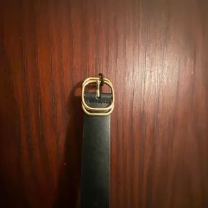 black square buckle belt